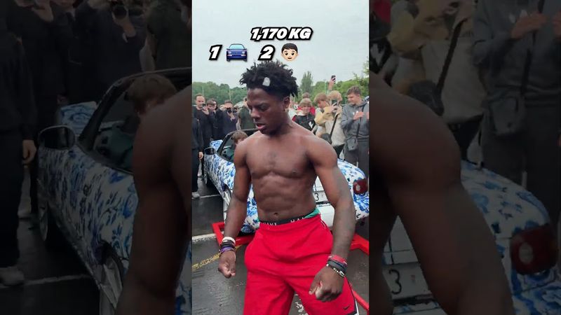 I LIFTED CAR💪🏽🚙 #ishowspeed