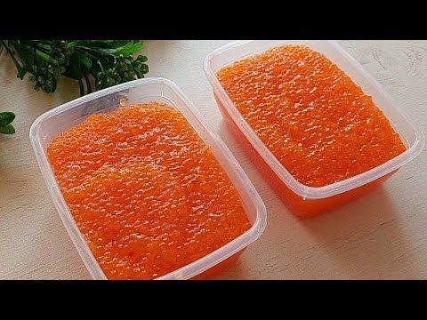 پرتاب نکن! 1 کیلو 1000💲 خیلی راحت در خانه درست می شود! طرز تهیه خاویار ارگانیک #ماهی قزل آلا