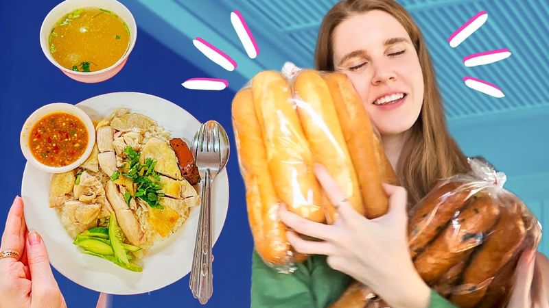Il miglior riso Thai Chicken🔥 e 20 baguette solo per me | Food Vlog