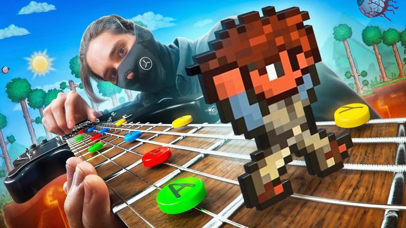😱Я Прошел Terraria На ГИТАРЕ!