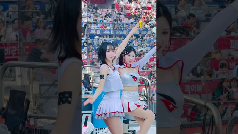 영상을 끝까지 보세요 #김정원 #김정원치어리더#정희정 #정희정치어리더 #ktwiz #kt위즈 #kt위즈치어리더