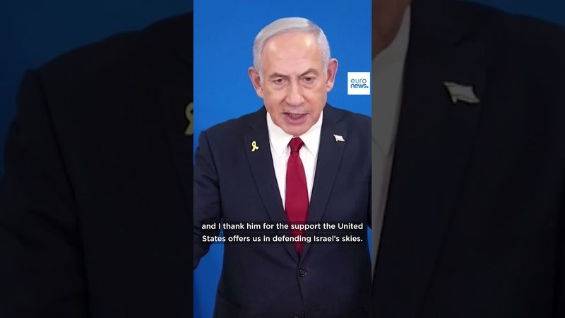 Prime Minister Netanyahu thanks US President Trump 'for standing by' Israel