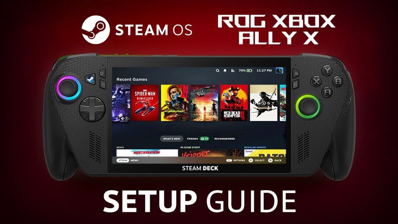 SteamOS ROG XBOX ALLY X: دليل الإعداد والبرنامج التعليمي الكامل