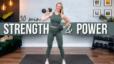 30 min. Full Body Strength, Power, & Abs Training