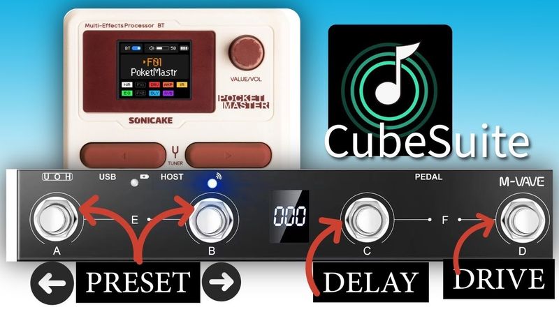 SONICAKE POCKET MASTER + MVAVE CHOCOLATE (PLUS) SETUP USING CUBESUITE (TUTORIAL) @SONICAKE