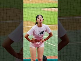 꿀피부 찌나뇽 #김진아 #김진아치어리더#ktwiz #kt위즈 #kt위즈치어리더