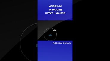 Опасный астероид летит к Земле