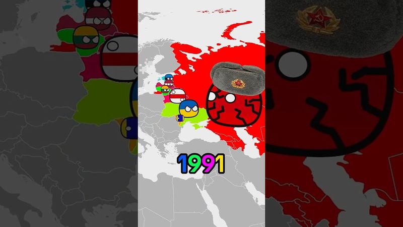 All Soviet Unions in one video #countryballs