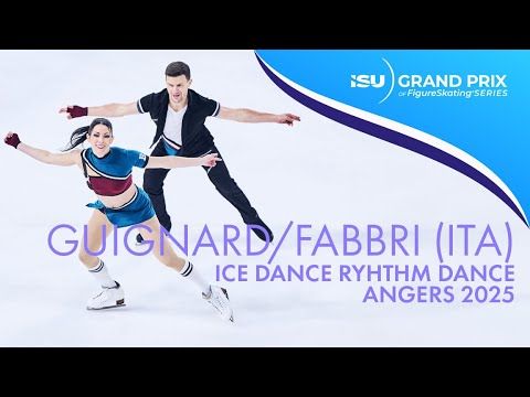 Charlene GUIGNARD / Marco FABBRI | Ice Dance Rhythm Dance | Angers 2025 | #GPFigure