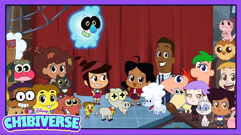 Chibiverse Compilation | Big City Greens & Phineas & Ferb and MORE! | @disneychannelanimation