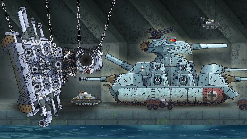 Рождение немецкого монстра - Мультики про танки