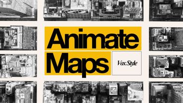 Easy Vox Style Map Animation (After Effects Tutorial)