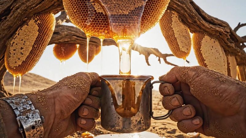 사막에서 3일 동안 길을 잃었을 때 선택할 음식 ASMR