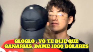 GLOGLO LE QUIERE COBRAR SU PARTE DE LOS 6000 DÓLARES A EMIKUKIS