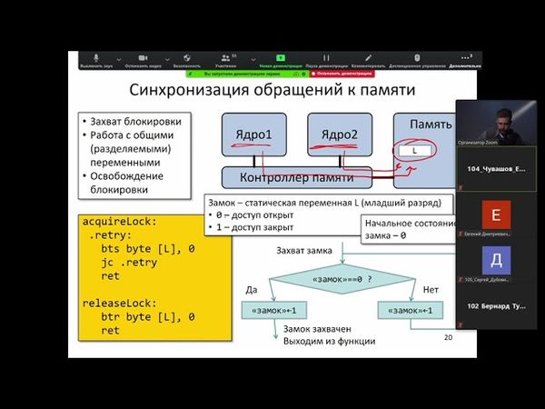 Падарян В. А. - Архитектура ЭВМ и язык ассемблера - Лекция 21
