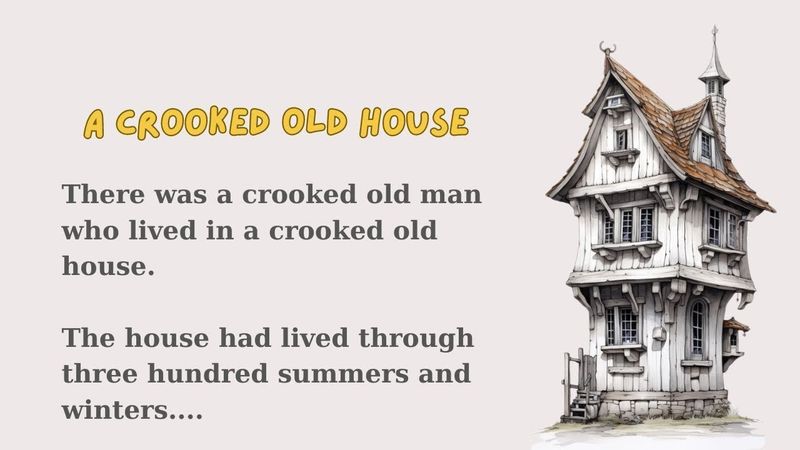 Learn English through Story || Level 2 || A Crooked Old House || English Stories