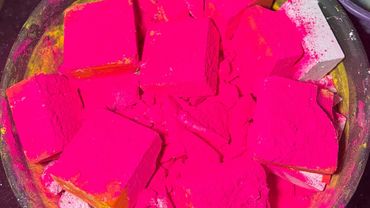 Sunset 🌆 ish pigment week #gymchalkasmr