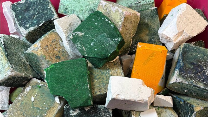 Green Reformed Blocks colab with @theasmrqueen9855 | go subscribe her chanel … ❤️