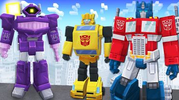 ТРАНСФОРМЕРЫ ПРОТИВ ДЕСЕПТИКОНОВ В МАЙНКРАФТ (Официальное DLC)