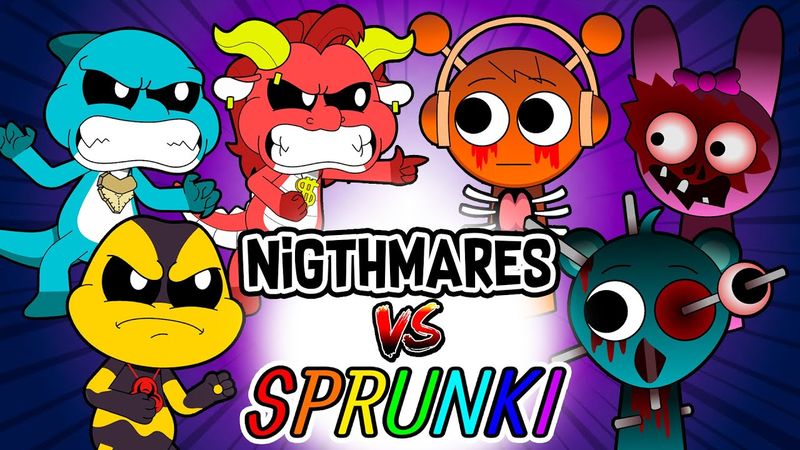 Nightmare Critters E09 Part 03: "NIGHTMARES VS SPRUNKIES"