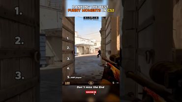 Top 5 best funny Moments in CS2 😂 #cs2 #gaming #funnyclips #cs2memes #csgo