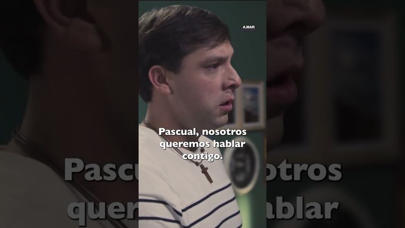 Valentín y Perla enfrentan a Pascual por su amor #AMar #Uninovelas