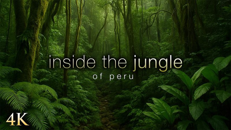 Inside the Untouched Jungle: 1 Hour of Natural Sounds & Lush 4K Rainforest