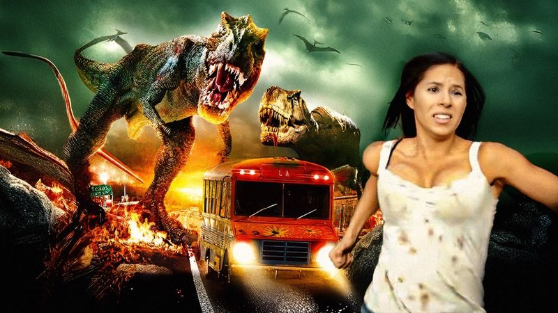 Jurassic Park rencontre Massacre à la tronçonneuse ! (Thriller, Action) Dinosaur Experiment