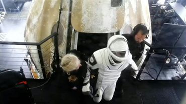 Four astronauts return home from space station after successful splashdown | AFP