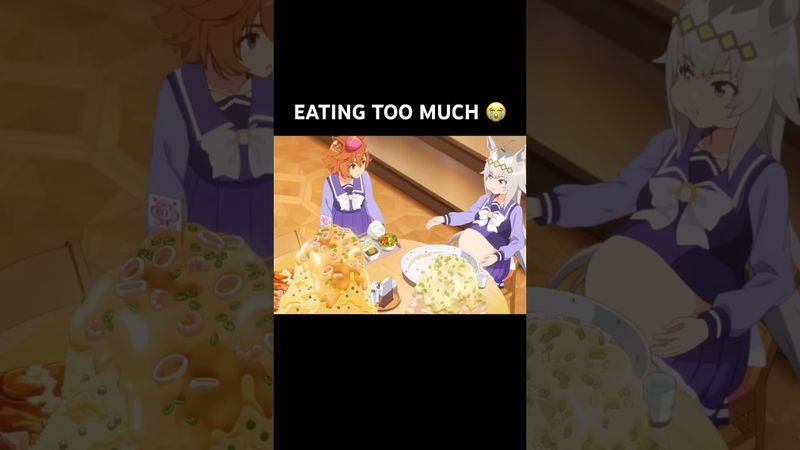 SLOW METABOLISM 😭 #umamusume #umamusumeprettyderby #anime