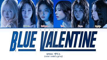 NMIXX Blue Valentine (Перевод на русский) (Color Coded Lyrics)