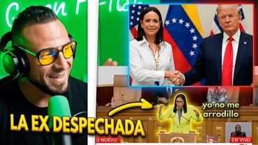 MARÍA CORINA SE REUNE CON TRUMP Y DELCY RODRIGUEZ TIENE UNA PATALETA ÉPICA
