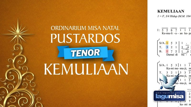 Kemuliaan (Pustardos) - Panduan TENOR