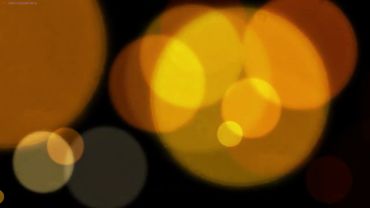 Orange Bokeh 1 hour  - Screensaver for TV - Bokeh Lens  Moving Clouds Ambient Background