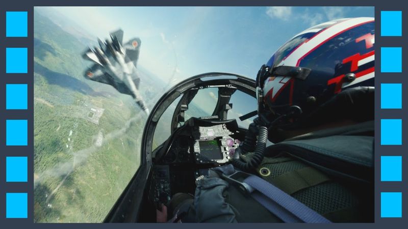 Воздушный бой c СУ-57 — Топ Ган: Мэверик (2022)