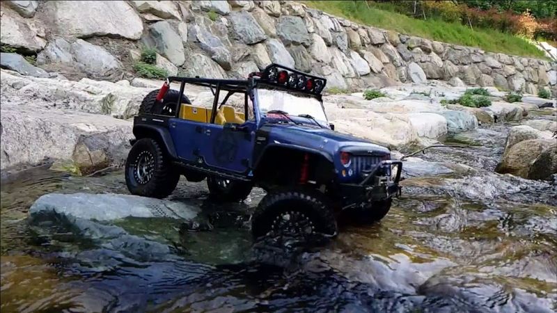 TRACTION HOBBY Founder Jeep Valley Rock Crawling 2