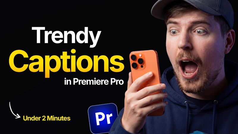 How to Create Smooth Animated Captions in Adobe Premiere Pro