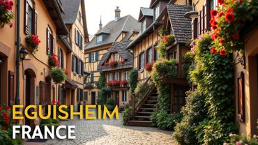 Spring in Eguisheim | A Must-Visit Alsace Village | France 🇫🇷 | with Captions