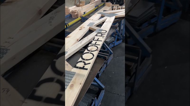 Стропильная ферма на МЗП