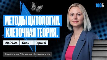 Методы цитологии. Клеточная теория. Строение прокариотической клетки | Биофак 2025 | Урок 6
