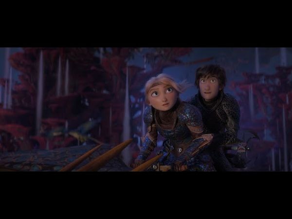 Как приручить дракона 3   Скрытый мир 4К