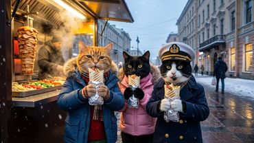 Влог рыжего кота из Санкт-Петербурга