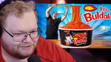 Я СДЕЛАЛ ГИГАНТСКИЙ Buldak ! ( Лапша Быстрого Приготовления ) | РЕАКЦИЯ T2X2