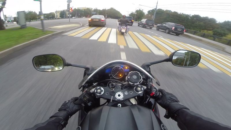 Ввалили на Мотоциклах До Воробьёвых Гор