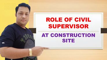 Role of Civil Supervisor @Construction Site #construction #civilengineer