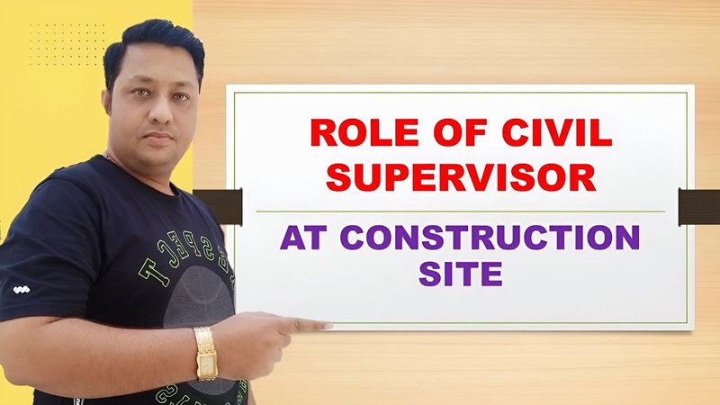 Role of Civil Supervisor @Construction Site #construction #civilengineer