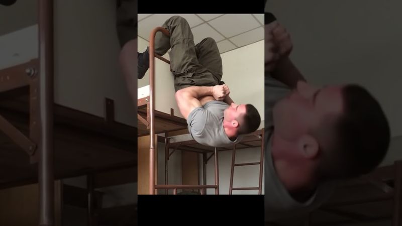 He held it inverted 🛏️⬇️ | military routine | barracks core work | daily life
