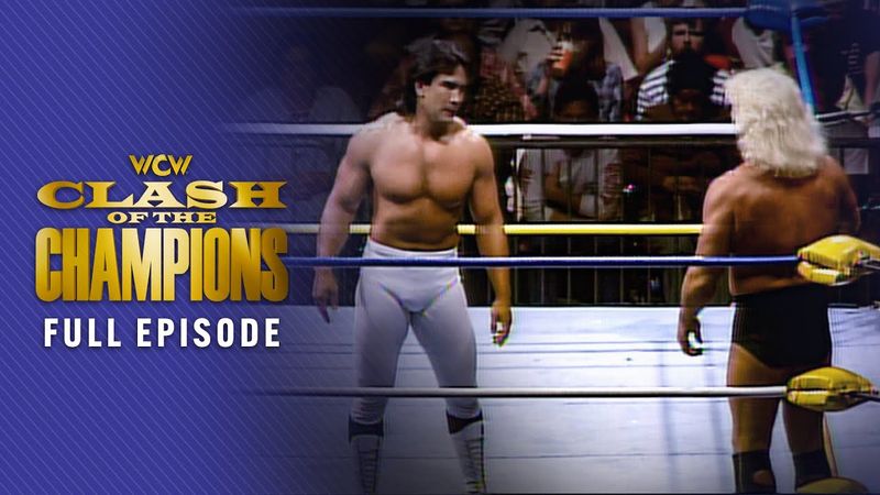 FULL EVENT: WCW Clash of the Champions VI | Flair vs. Steamboat 2-out-of-3 Falls, Muta in action