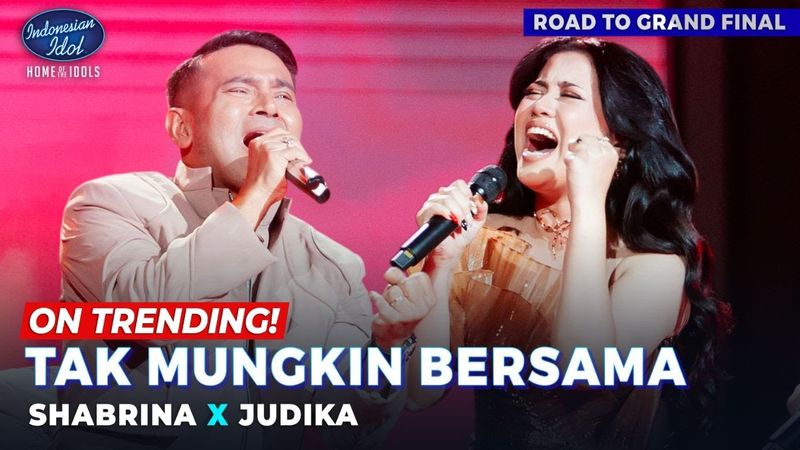 SHABRINA X JUDIKA - TAK MUNGKIN BERSAMA - ROAD TO GRAND FINAL - Indonesian Idol 2025