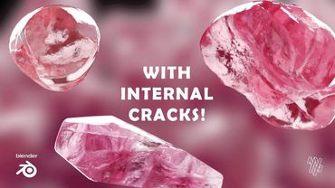 Quartz/Cristaux procéduraux ultra réalistes - Tutoriel Blender